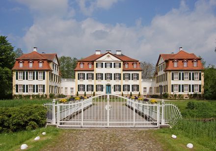 Kasteel Hueffe in Preußisch Oldendorf