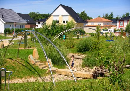 Speeltuin op het platteland