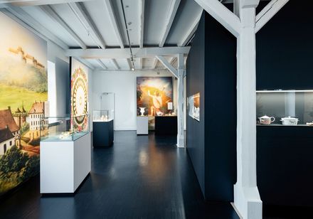 Ausstellungsbereich Porzellanmanufaktur Fürstenberg