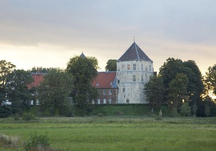 Kasteel Wiedenbrück achter weide