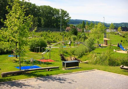 Speeltuin op het platteland