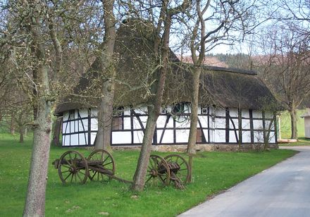 Vakwerkgebouw Rossmühle