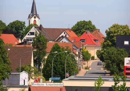 Uitzicht op Leopoldshöhe