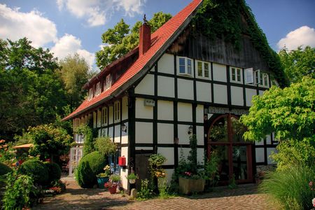 Vakwerkhuis in Leopoldshöhe