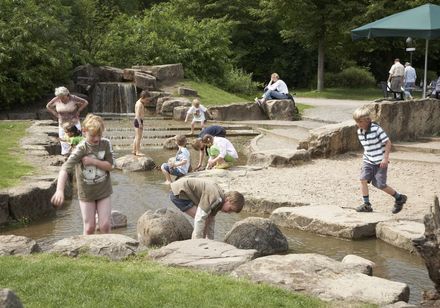 Kinderen op de speelplaats