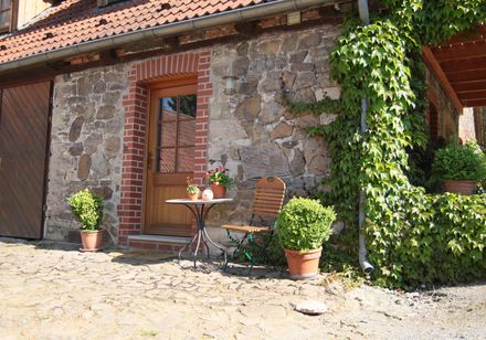 Rust uit op een boerderij in Dörentrup