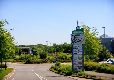 Kreisverkehr in Leopoldshöhe