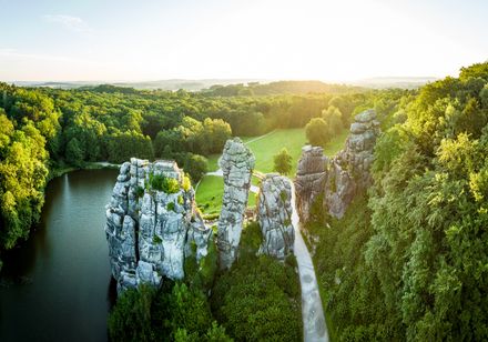 Luchtfoto Externsteine
