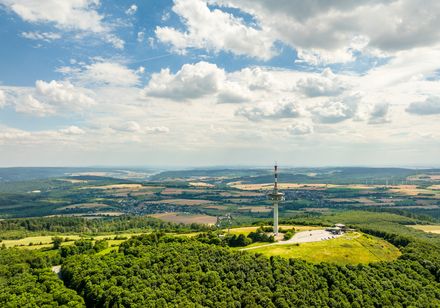 Natuurgebied Lipper Berland: Köterberg in Lügde