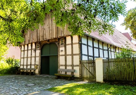 Vakwerkhuis in Gut Hiddenhausen