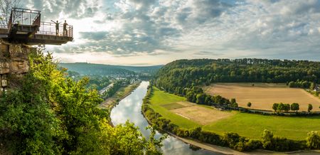 Weser Skywalk in de vakantieregio Weserbergland, Teutoburgerwoud