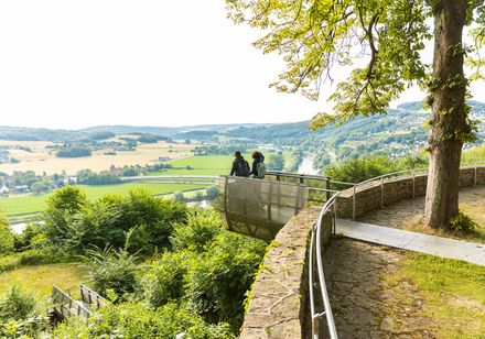 Burg Vlotho Ausblick