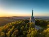 Berühmte Landmarke: Hermannsdenkmal in Detmold im Teutoburger Wald