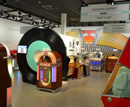 Jukebox-tentoonstelling in het Automatenmuseum