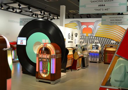Jukebox-tentoonstelling in het Automatenmuseum