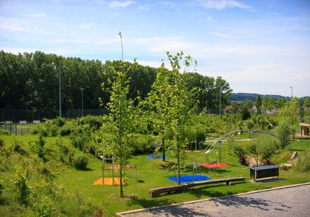 Speeltuin op het platteland
